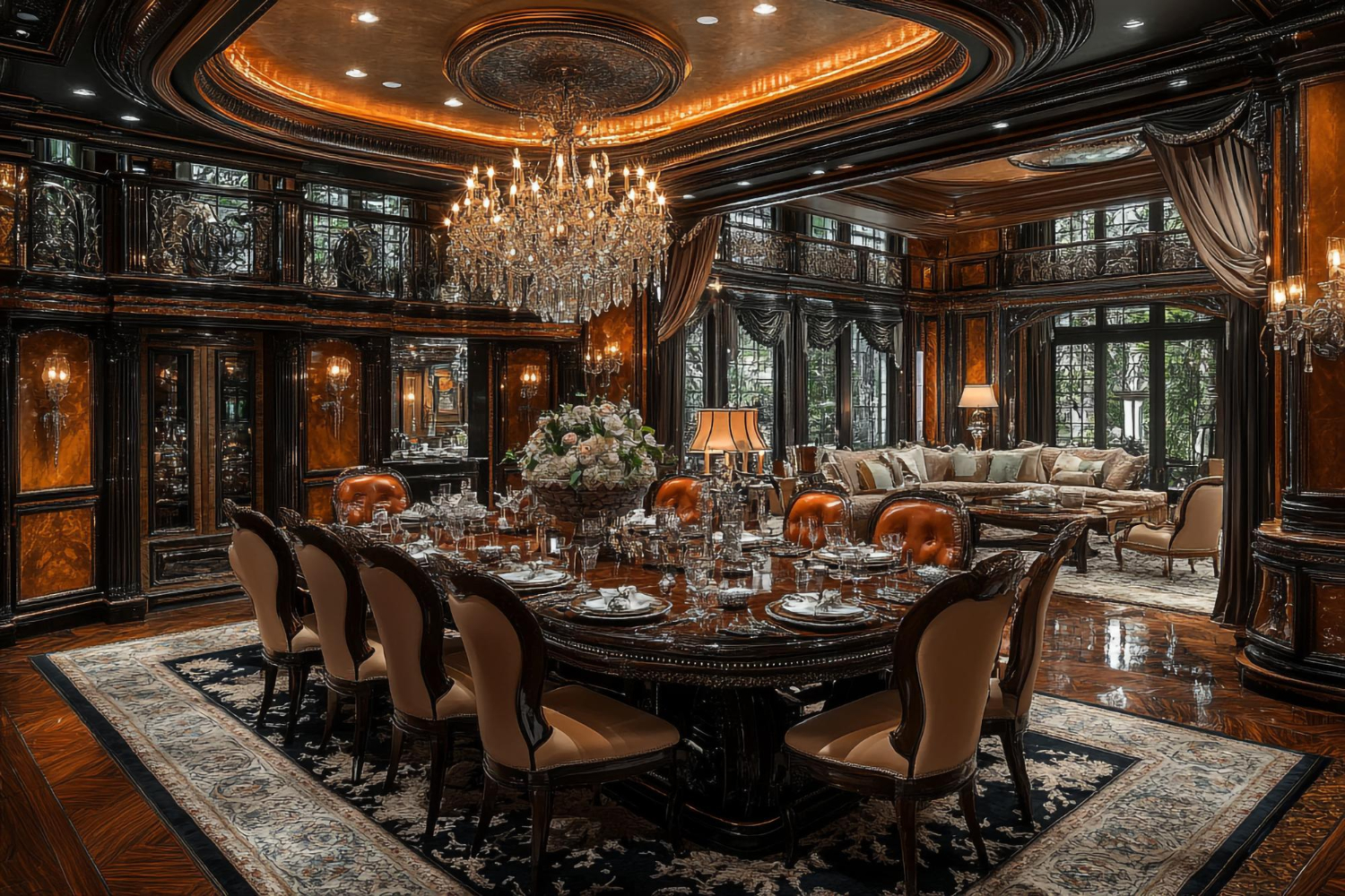 European Fine Dining Furniture Ideas