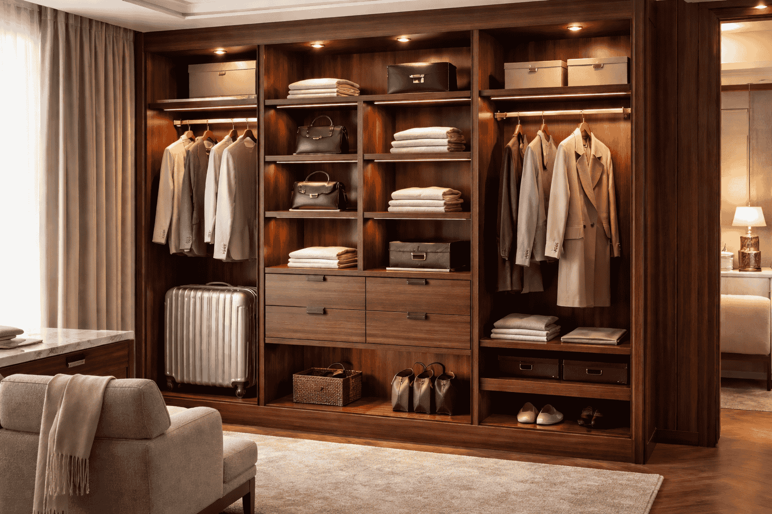 How Hotel Room Wardrobes Enhance Long-Stay Guest Experience
