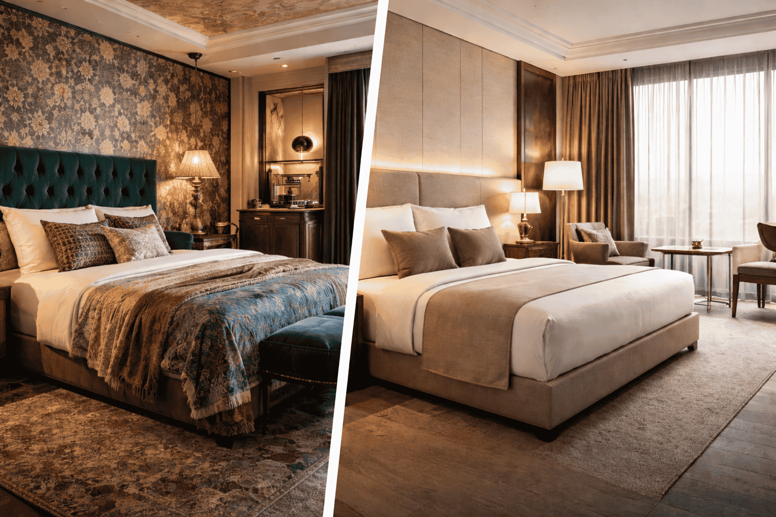 Hotel Room Furniture for Boutique Hotels vs Large Luxury Chains