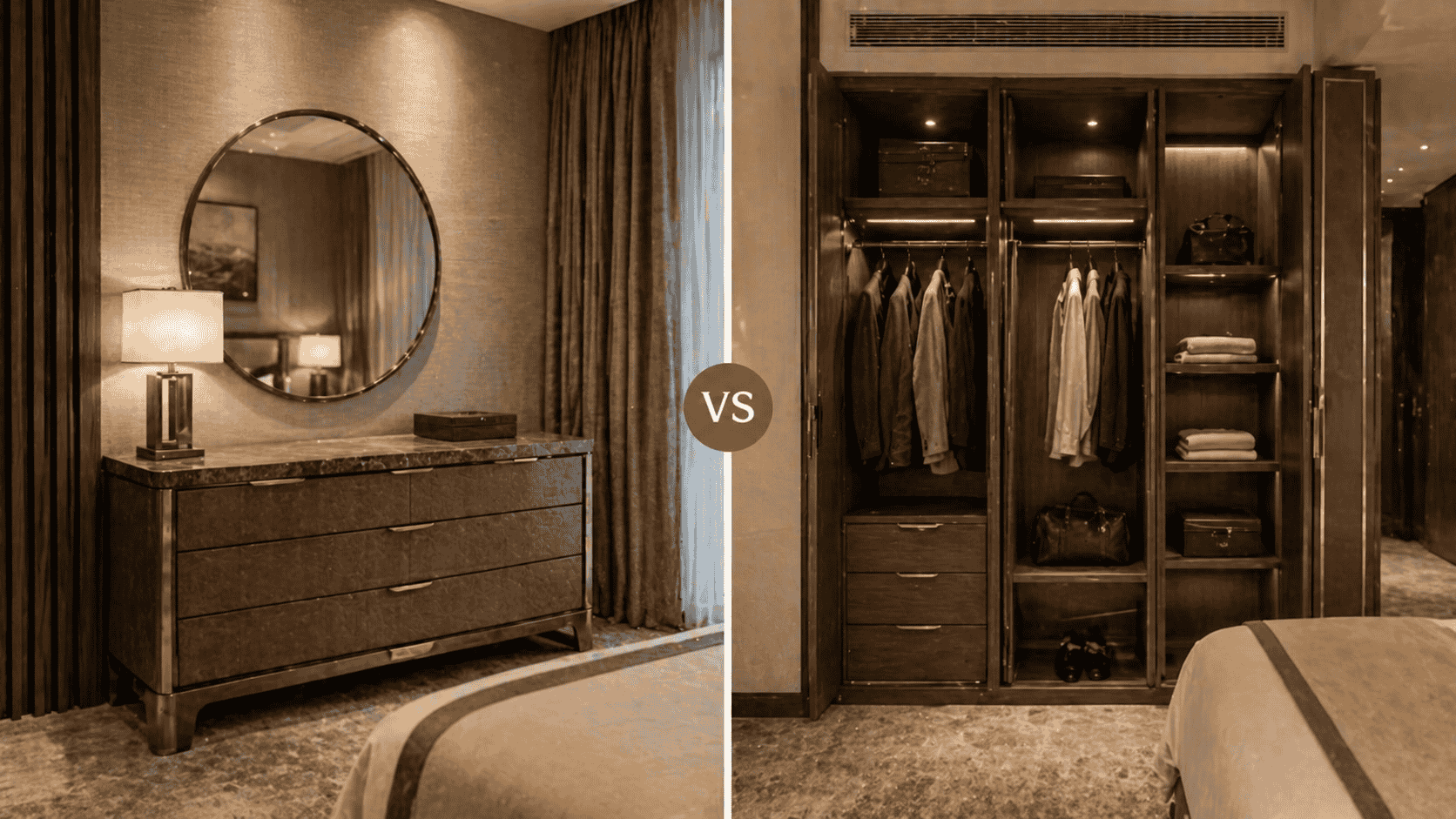 Luxury Dresser vs Wardrobe: What Works Best in Hotels?