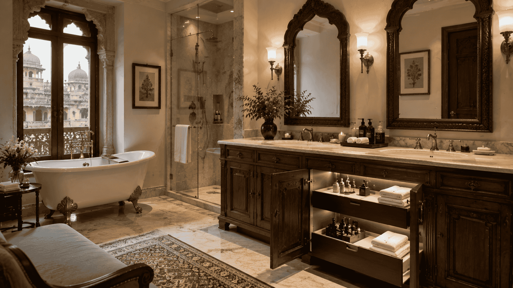 Heritage Hotels: Balancing Period Charm with Modern Bathroom Cabinets