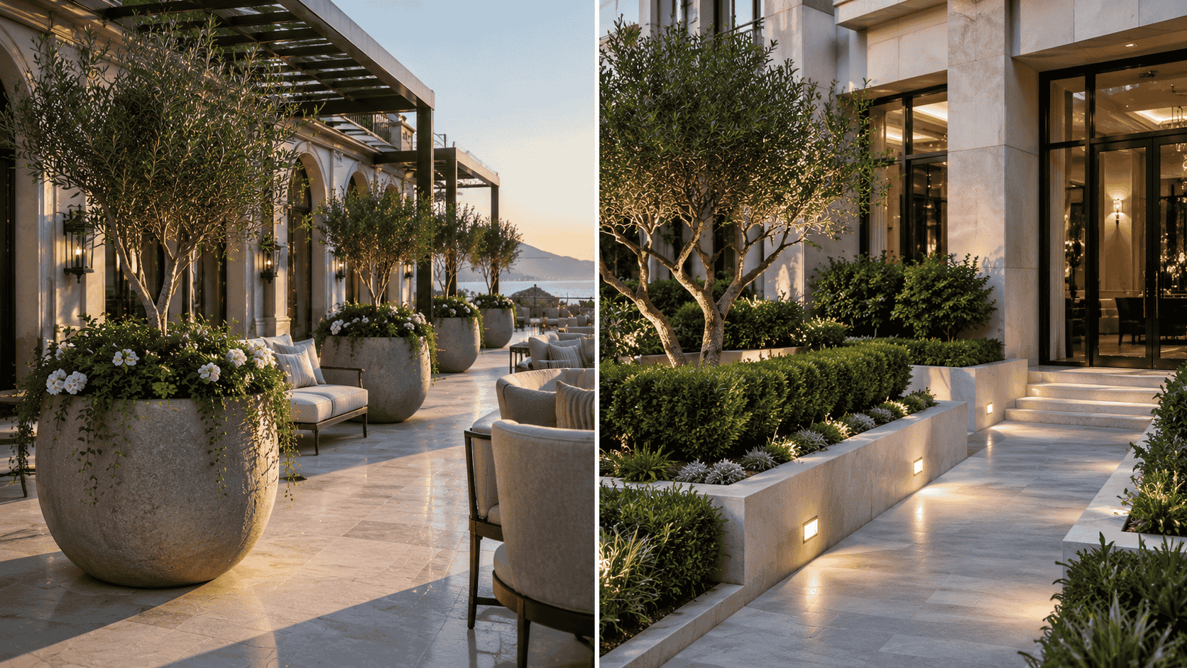 Large Outdoor Planters vs Built-In Planters: Which Is Better for Luxury Hotels?