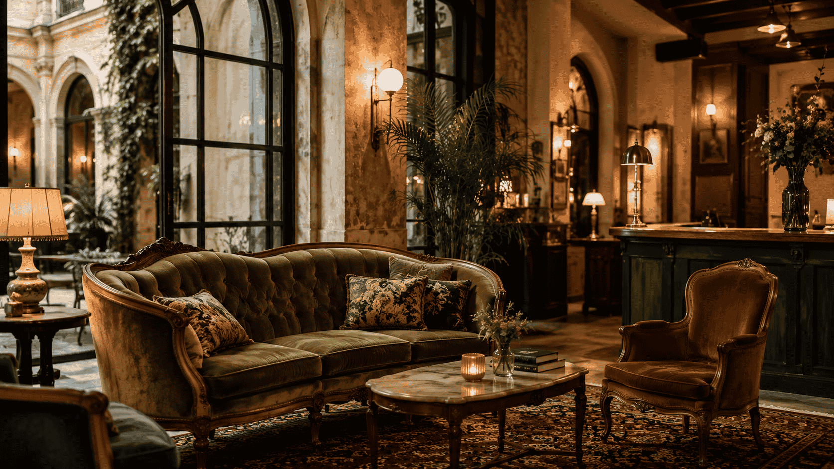 How Vintage Sofas Help Boutique Hotels Create a Stronger Sense of Place