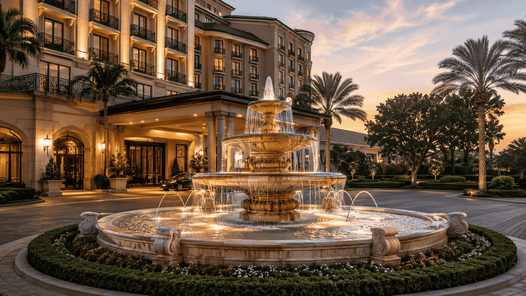 How Can the Right Garden Fountain Make Your Hotel Grounds Feel More Luxurious?