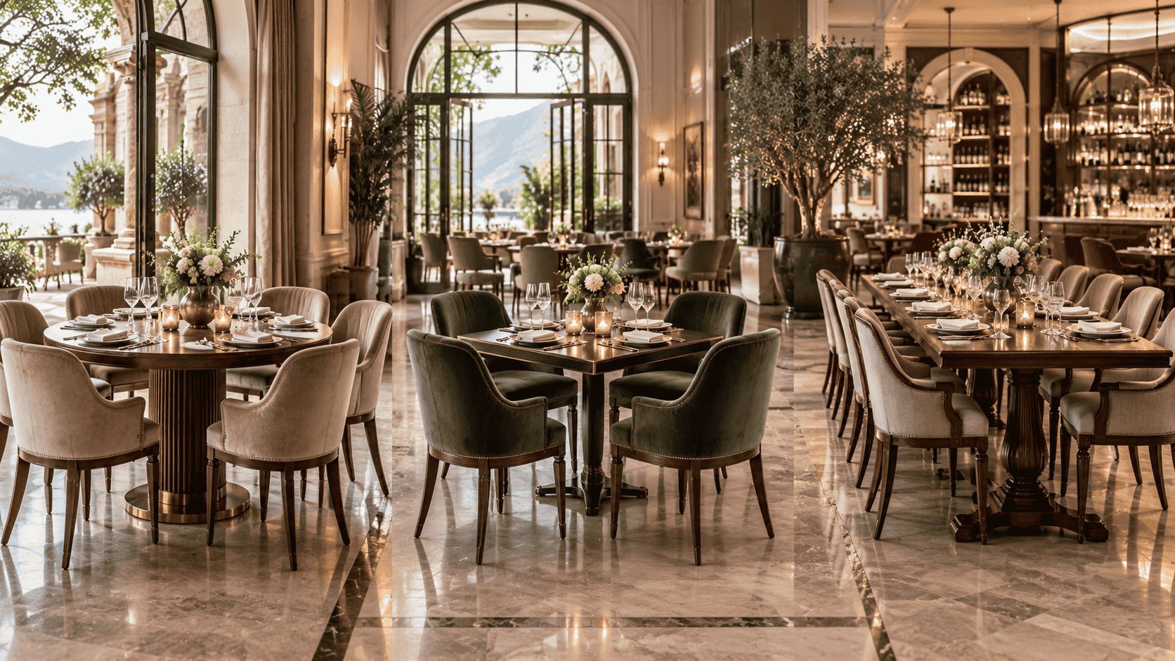 Round, Square or Rectangular: Which Dining Set Works Best for Your Hotel?