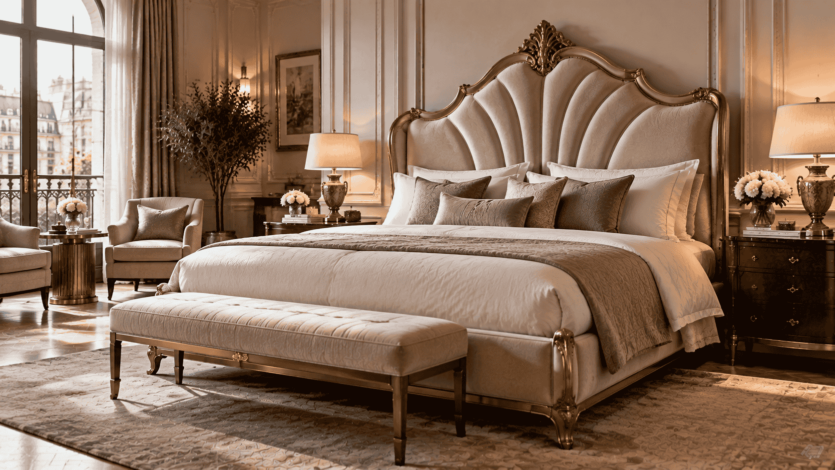 How European Boutique Hotels Create Signature Bedrooms with Unique Bed Designs