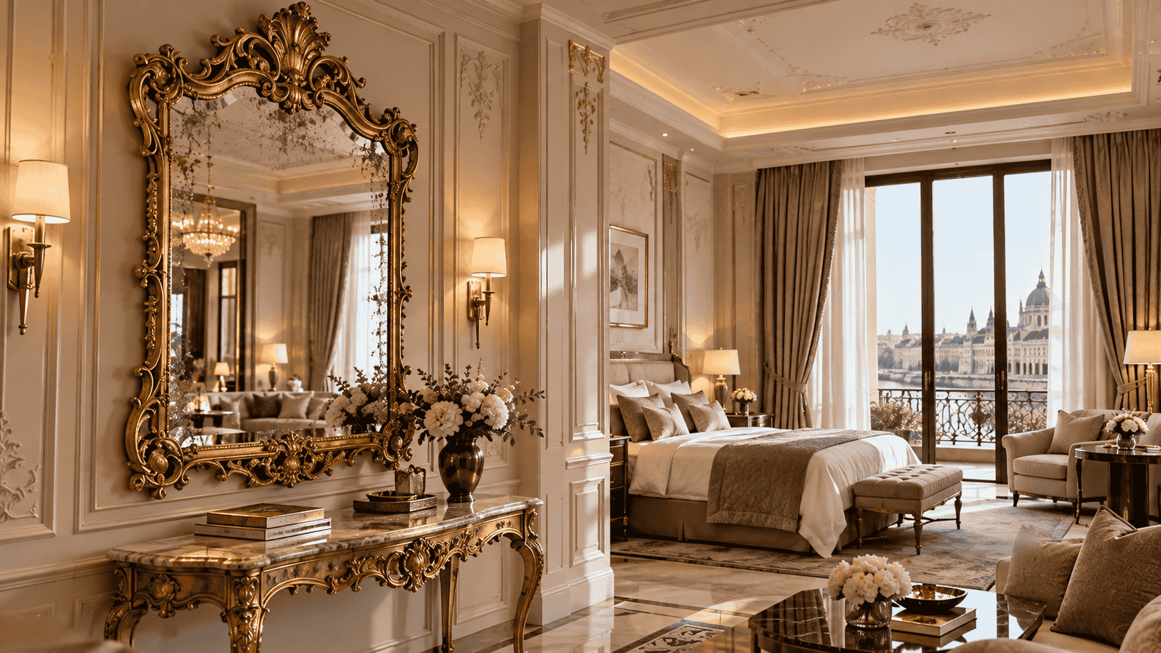 Would You Keep a Cloudy Antique Mirror in a Five-Star Suite?
